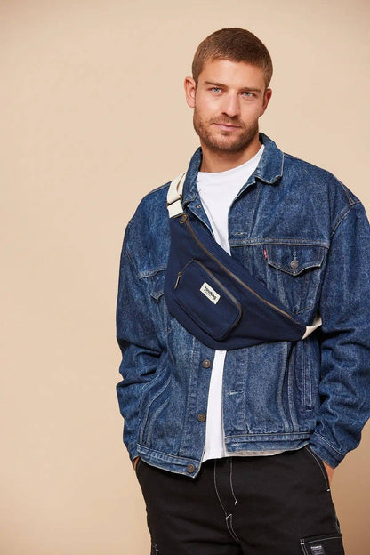 Sac banane XL Sofia - Hindbag Navy Boutique Hindbag 