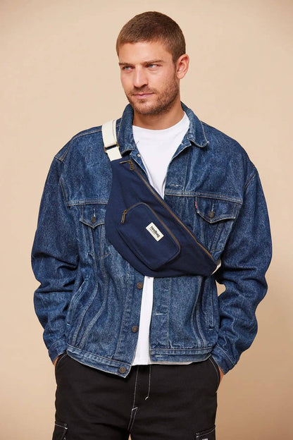 Sac banane XL Sofia - Hindbag Navy Boutique Hindbag 