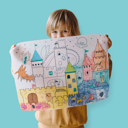Set de table à colorier Castle – SuperPetit Boutique Super Petit 