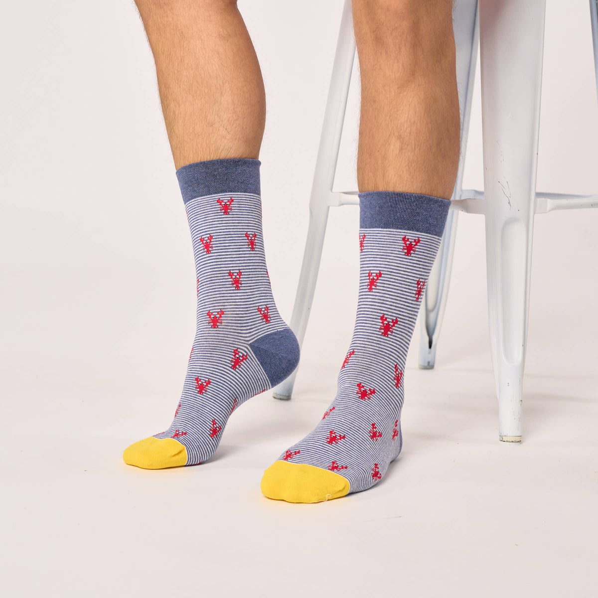 Socks in combed cotton Animals - Lobster Boutique Billybelt 