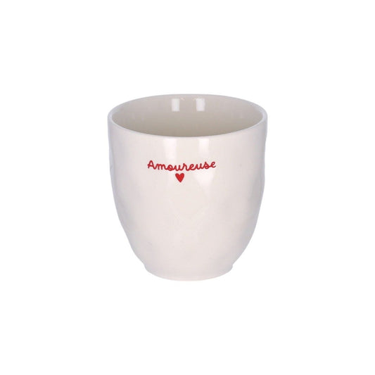 Tasse à café en céramique "Amoureuse" - Atelier Jasmin Boutique Le Petit Souk 