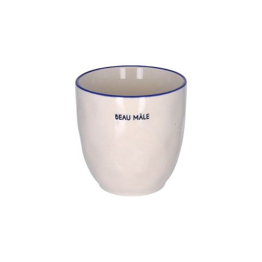 Tasse à café en céramique "Beau Mâle" Boutique Atelier Jasmin 