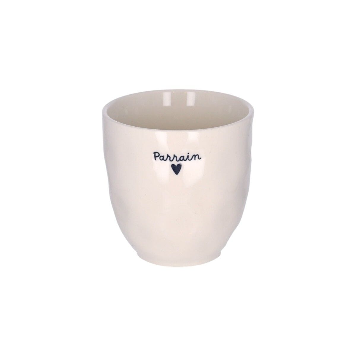 Tasse à café en céramique "Parrain" - Atelier Jasmin Boutique Le Petit Souk 