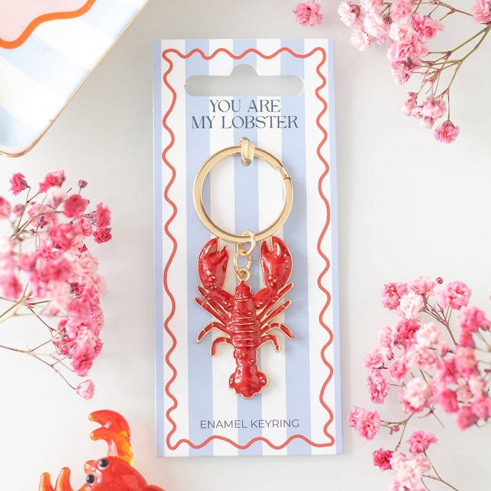 Vous êtes mon porte-clés côtier nautique homard Boutique Something Different Wholesale 